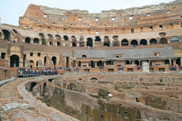 Roma Włochy Października 2017 Koloseum Koloseum Czy Coloseo Amfiteatr Flawiuszów — Zdjęcie stockowe