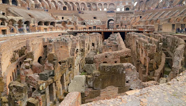 意大利 2017年10月01日 罗马竞技场 竞技场或 Coloseo 弗拉维安露天剧场有史以来最大的标志古罗马帝国 — 图库照片