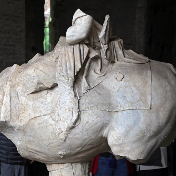ローマ イタリア 2017 コロッセオ コロシアム コロッセオ 乗馬記念碑 — ストック写真