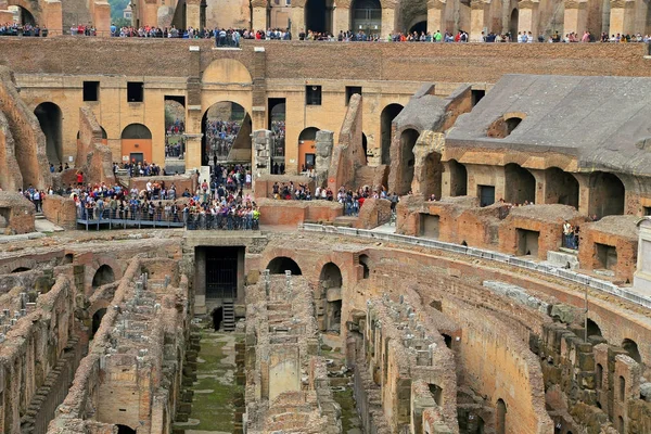 Roma Italië Oktober 2017 Colosseum Colosseum Coloseo Grootste Ooit Gebouwd — Stockfoto