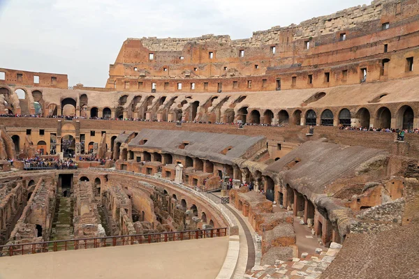 Roma Włochy Października 2017 Koloseum Koloseum Czy Coloseo Amfiteatr Flawiuszów — Zdjęcie stockowe