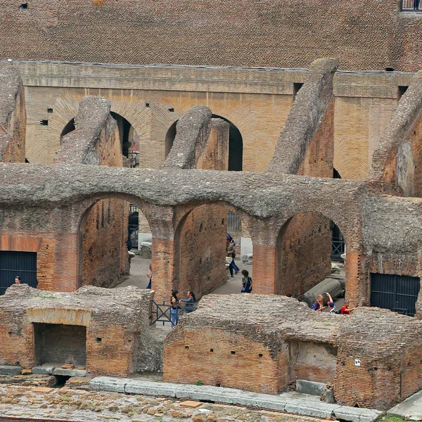 意大利 2017年10月01日 罗马竞技场 竞技场或 Coloseo 弗拉维安露天剧场有史以来最大的标志古罗马帝国 — 图库照片