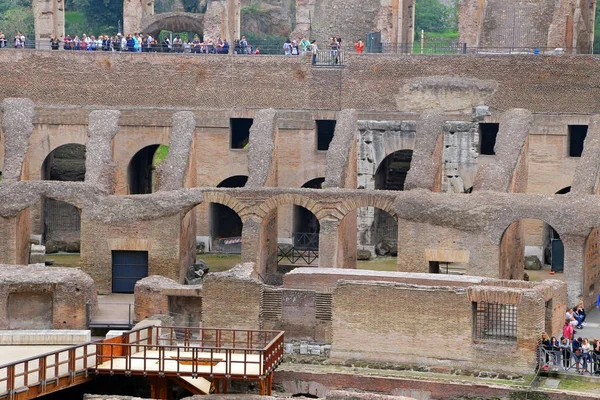 Roma Italia Ottobre 2017 Colosseo Colosseo Coloseo Anfiteatro Flavio Più — Foto Stock