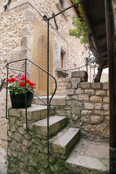 Santo Stefano Sessanio Aquila Italien August 2019 Santo Stefano Sessanio — Stockfoto