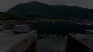Bir yatta, Kuzey, İskandinavya, Norveç seyahat
