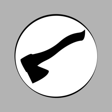 AX vektör simgesi. yetimhane ekipman