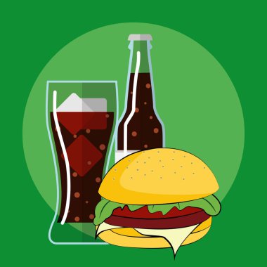 düz simgesi kola buzlu cam