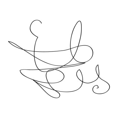 Vektör imza toplama. Kurgusal sözleşme imzalar. İş imza illüstrasyon