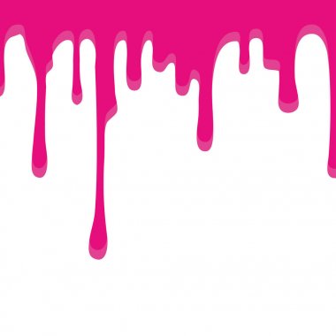 kırmızı boya damlama. kan akar. soyut blob. Beyaz arka plan.