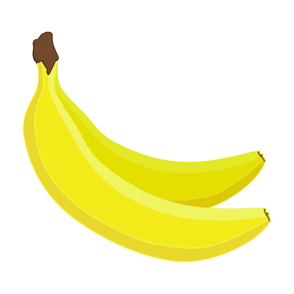 Wektor bananów na białym tle — Wektor stockowy