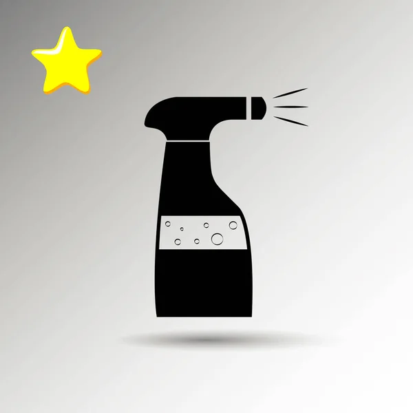 Spray bottiglia Icona spray, bottiglia, icona, illustrazione, isolato, simbolo , — Vettoriale Stock