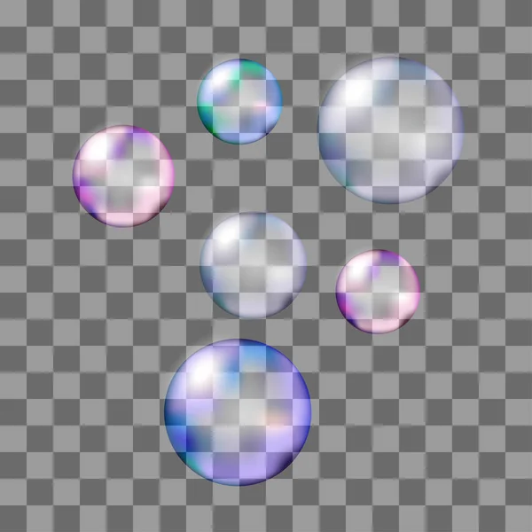 Fond de bulle, abstrait, cercle, amusant, l'eau , — Image vectorielle