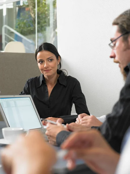 Empresários em reunião — Fotografia de Stock