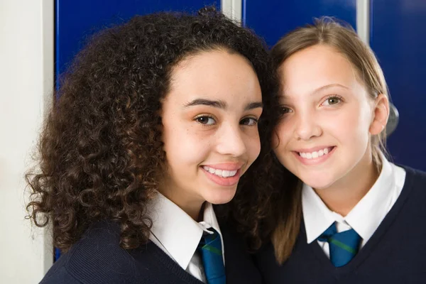 Studentesse, vista da vicino — Foto Stock