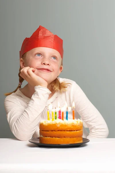 Lány-party kalap torta — Stock Fotó