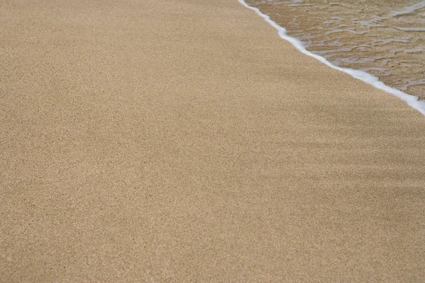 Surf Sand Kauai Hawaii — Stock Photo, Image