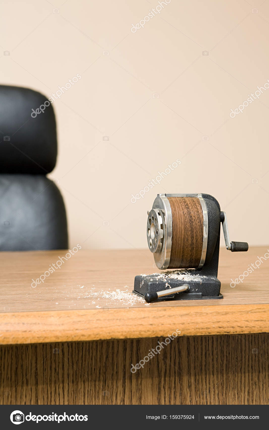 Old Fashioned Metal Pencil Sharpener Pencil Sharpener On Office