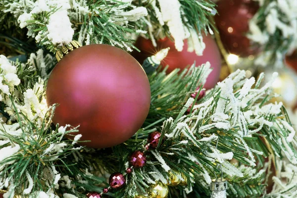 Kerstboom decoratie — Stockfoto