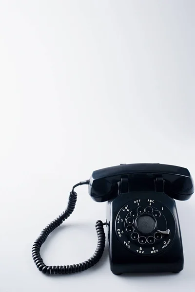 Telefone vintage em branco — Fotografia de Stock