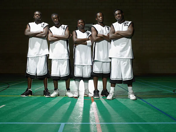バスケットボールチーム アクティブスポーツコンセプト — ストック写真