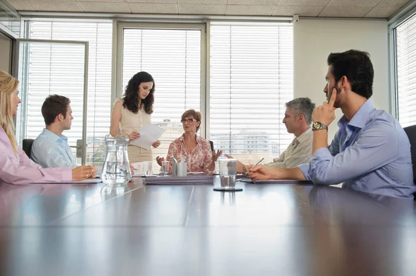 Group People Conference Meeting — Stock Photo, Image