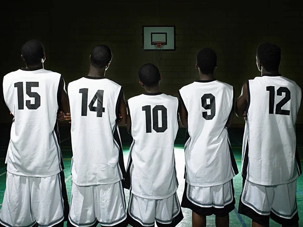 バスケットボールチームの概要 — ストック写真