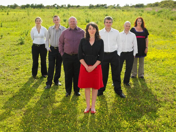 Grupo Empresarios Campo — Foto de Stock