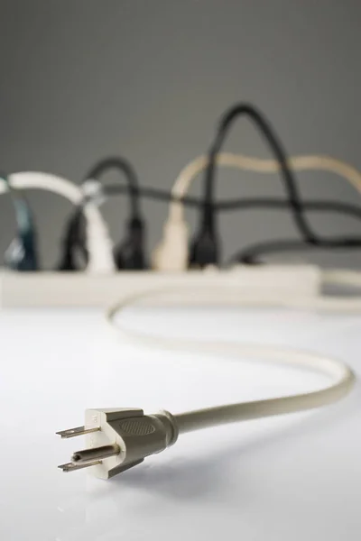 Electric wire plug — Stock Photo, Image