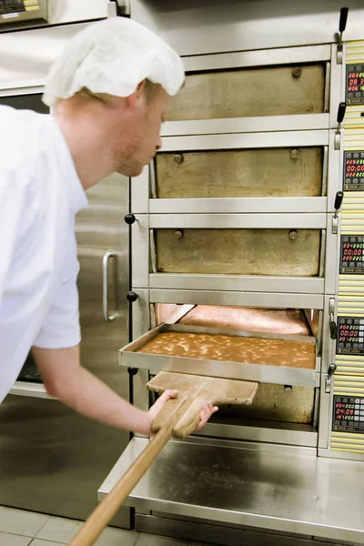 Taart Uit Een Oven — Stockfoto