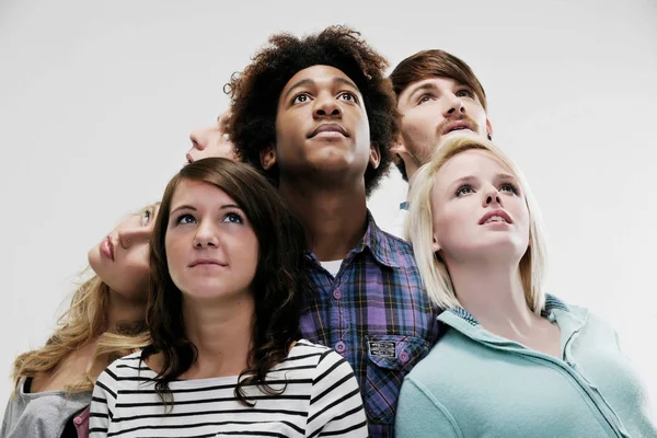 Group Young People — Stock Photo, Image