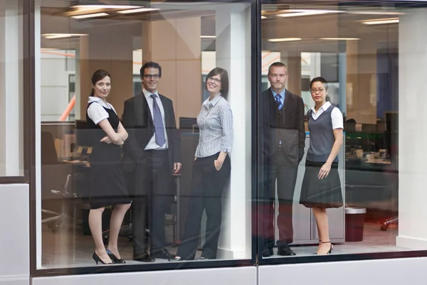 Portrait Five Business People — Stock Photo, Image