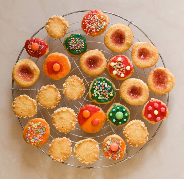 Galletas redondas de chocolate — Foto de Stock