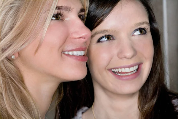 female friends laughing together