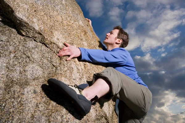 Escalada Libre Roca Aire Libre — Foto de Stock