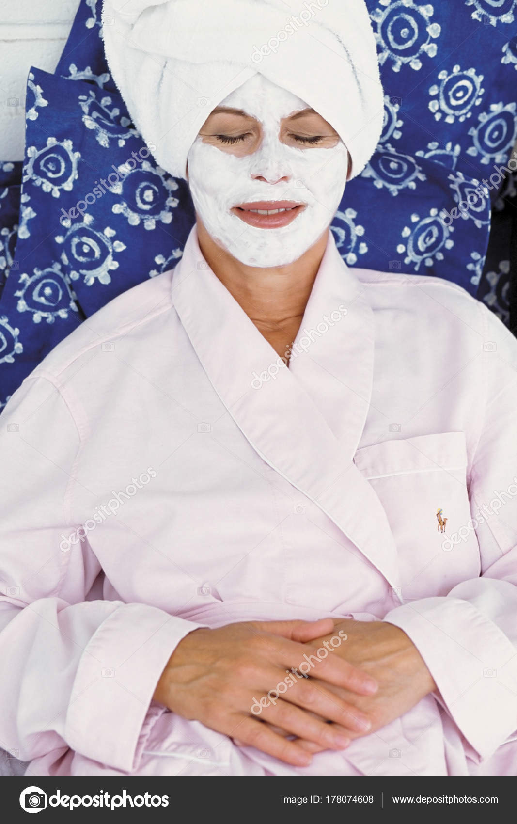Woman Face Mask — Stock Photo © ImageSource 178074608