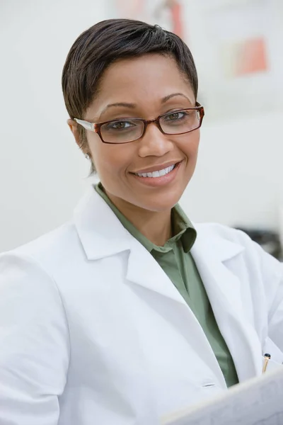 Portrait Female Doctor — Stock Photo, Image