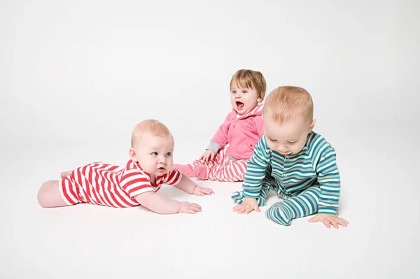 Bebeklerin Bir Grup — Stok fotoğraf