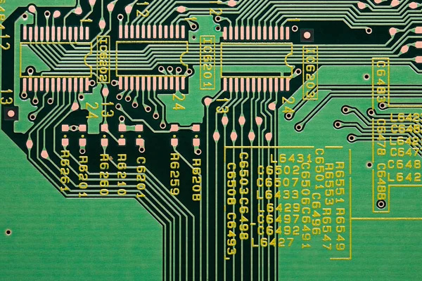 Fermer Carte Circuit Imprimé — Photo