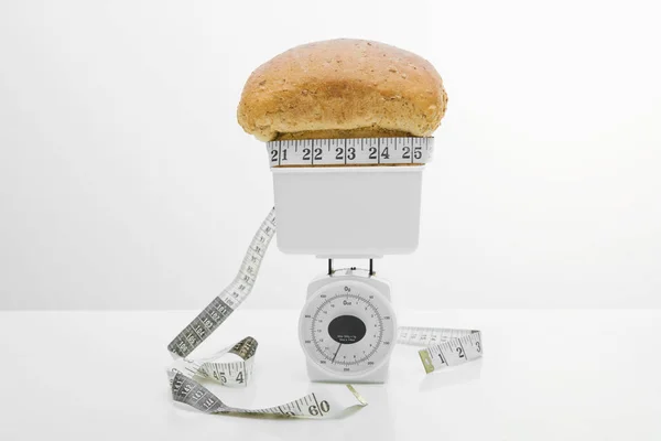 Bochník Chleba Odvažování — Stock fotografie