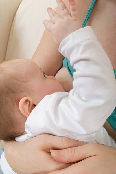 Baby Being Breastfed — Stock Photo, Image