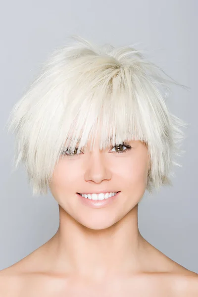 Portrét Ženy Blond Vlasy — Stock fotografie