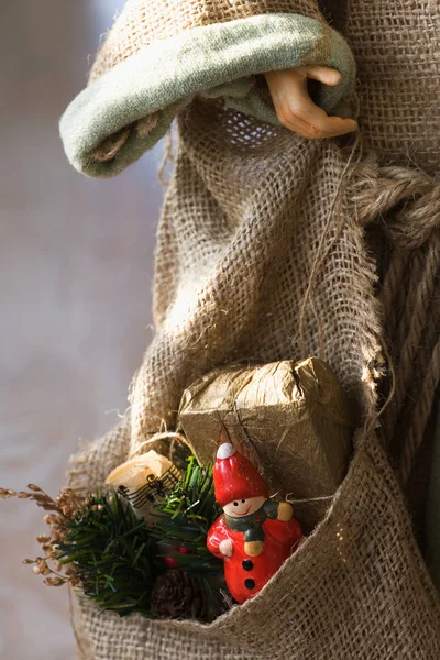 Santa Sack Close — Stock Photo, Image