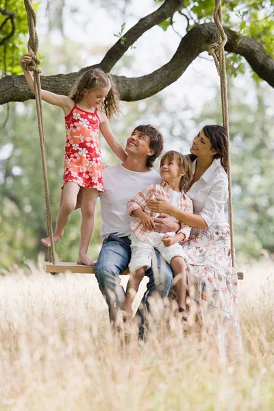 Family Swing — Stock Photo, Image
