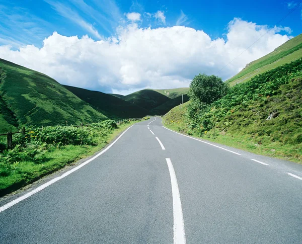 Schilderachtig Uitzicht Landweg — Stockfoto