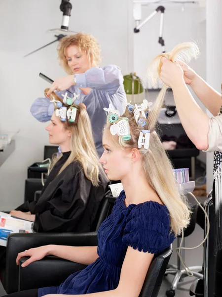 Peluquerías Trabajo Salón —  Fotos de Stock