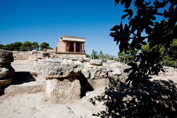 Templo Cretan Histórico Pedras — Fotografia de Stock