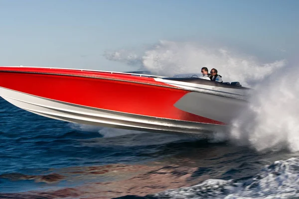 Powerboat Racing High Speed — Stock Photo, Image