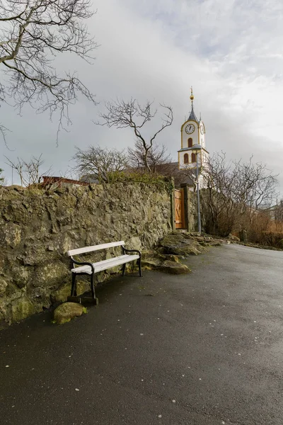 Kerk Torshavn Faeröer — Stockfoto