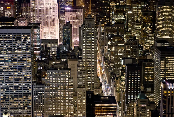 Θέα Από Empire State Building Μανχάταν Νέα Υόρκη Usa — Φωτογραφία Αρχείου