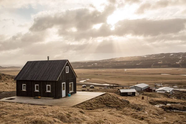Agronegócio Husafell Islândia — Fotografia de Stock